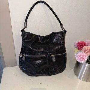 🖤 Large BRIGHTON Multi Pocket Hobo Shoulder Bag Handbag